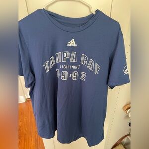 Women’s Performance Adidas Tampa Bay Lightning Short Sleeve Tee